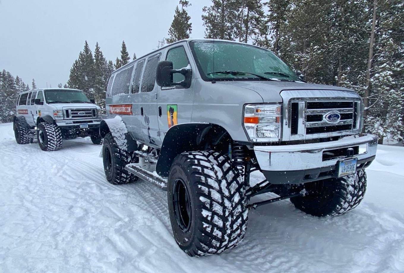 Snowcoach Tours from Gardiner, MT