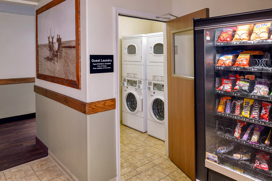 Guest laundry at Yellowstone Park Hotel