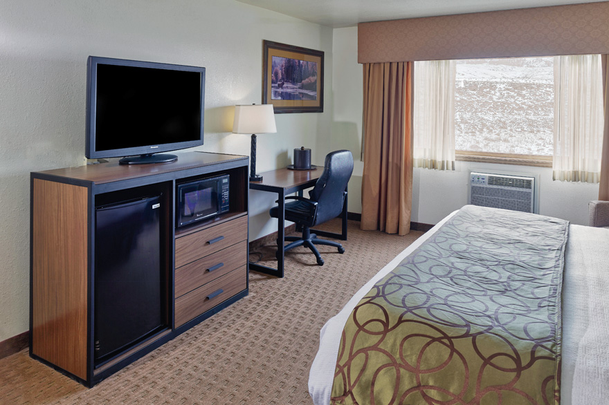 River View room with 1 King Bed at The Ridgeline Hotel at Yellowstone
