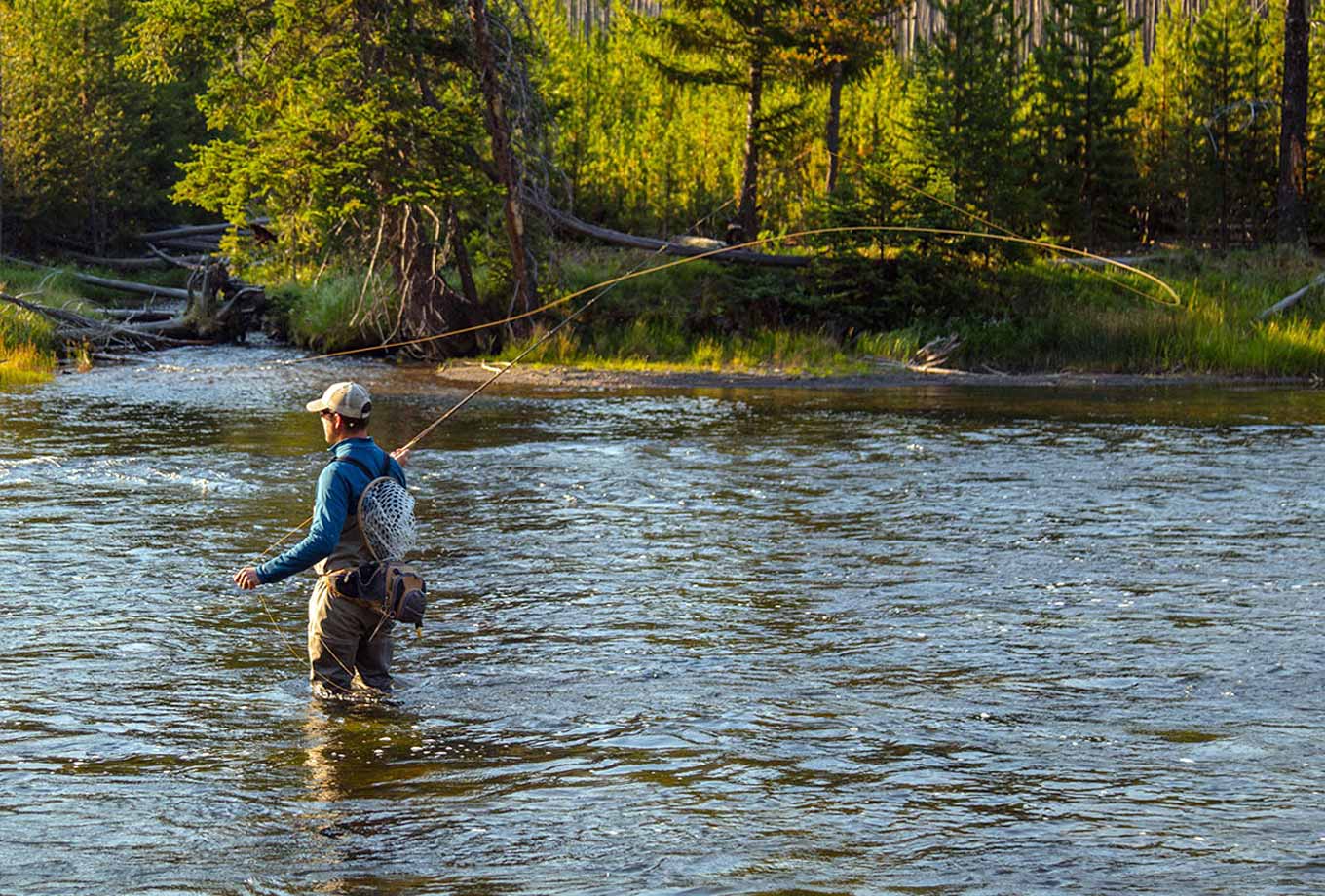 Fishing in Yellowstone National Park