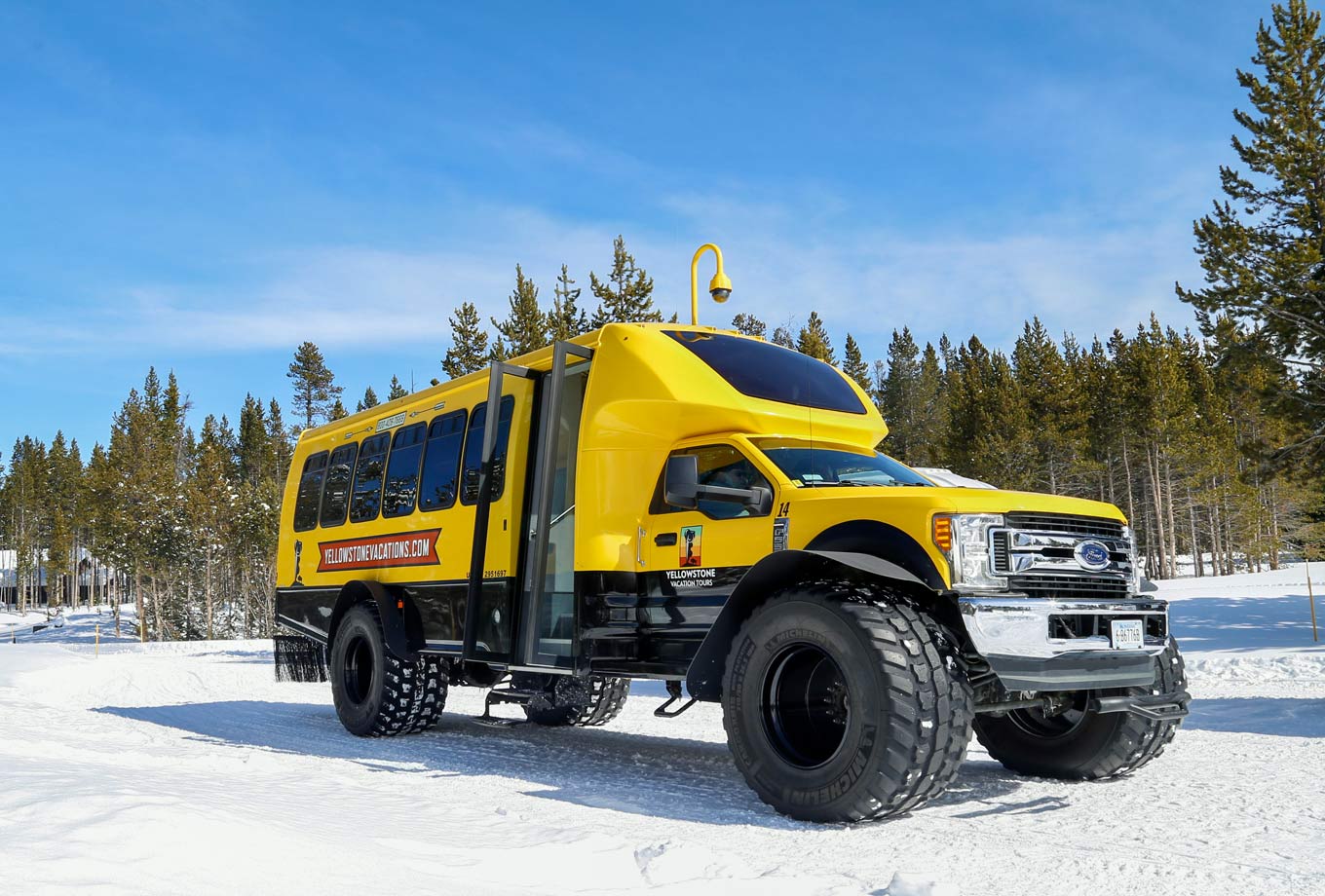 Yellowstone National Park Snowcoach Tours