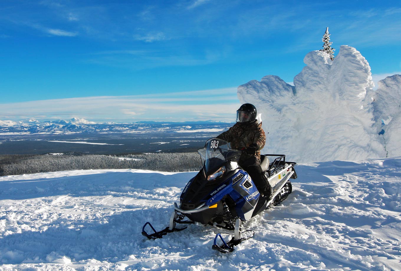 West Yellowstone Snowmobile Rentals