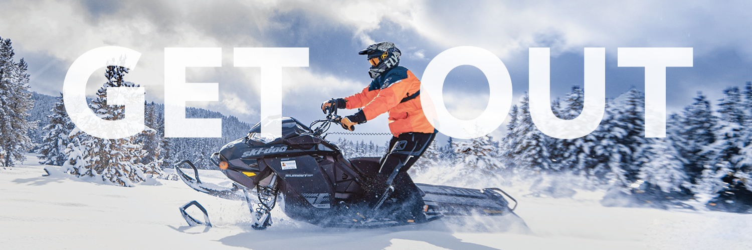 Snowmobiling in West Yellowstone