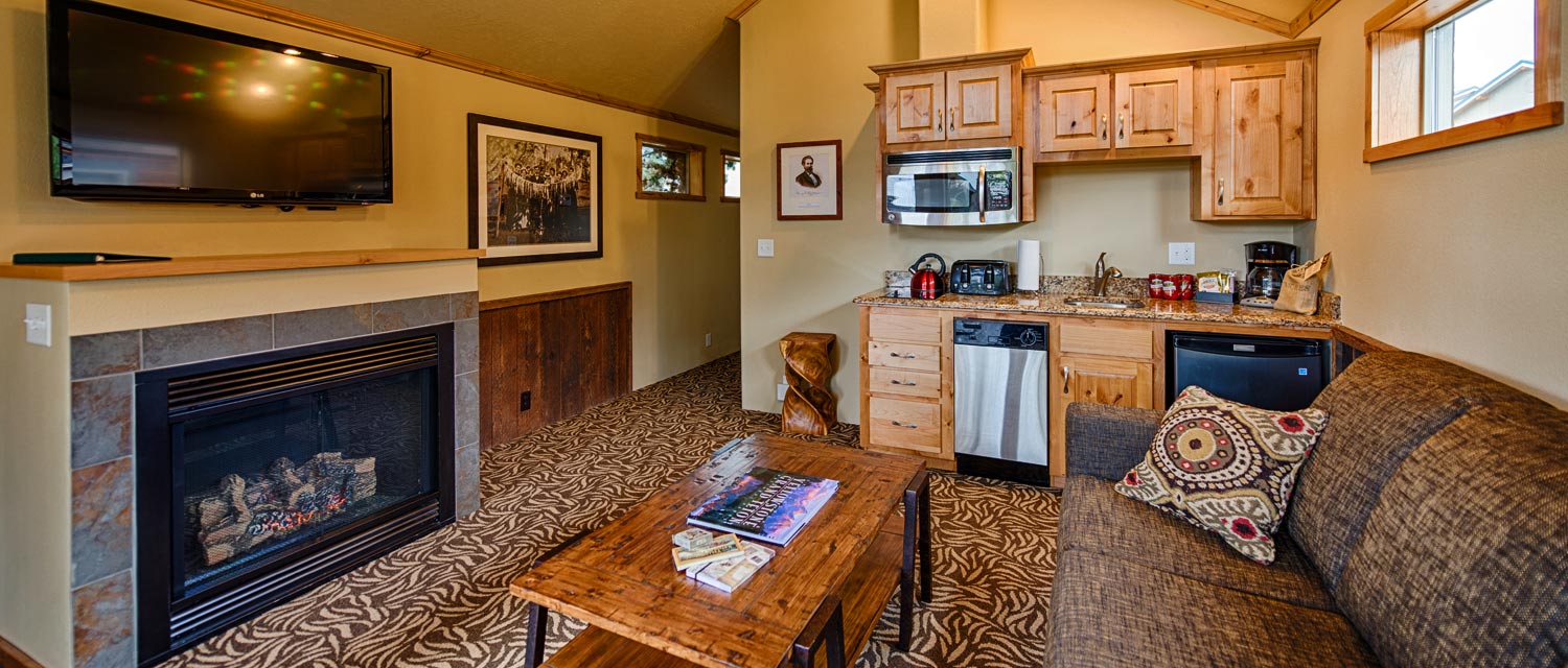 Explorer Cabins at Yellowstone interior