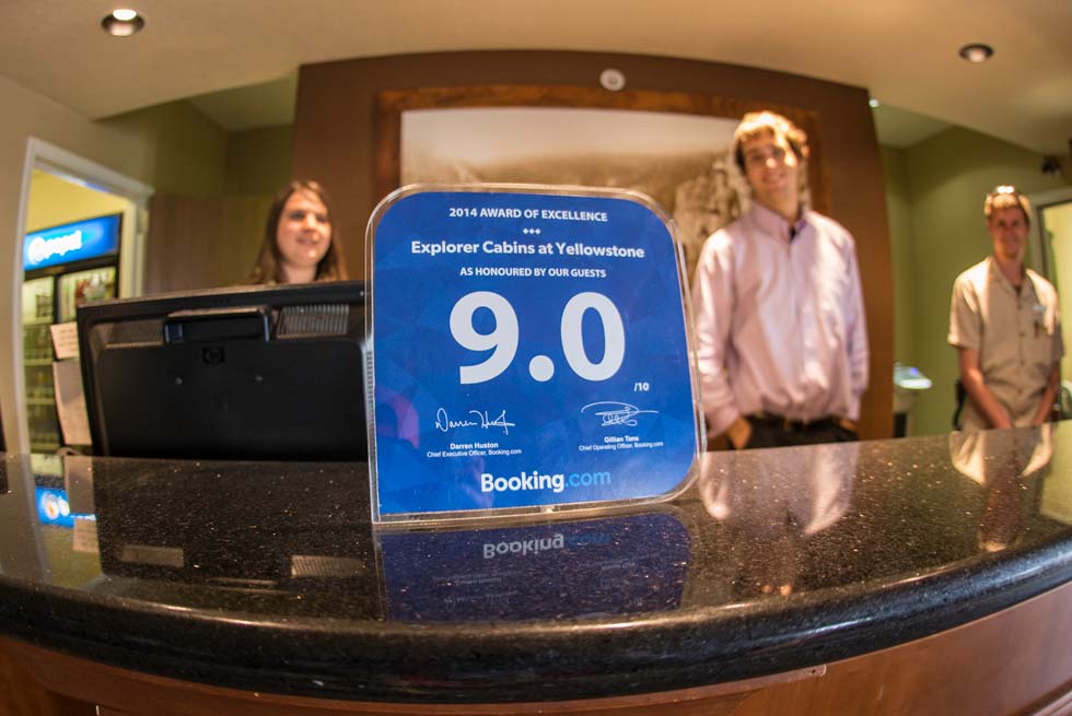 Explorer Cabins at Yellowstone Award of Excellence