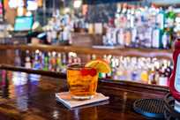 A classic cocktail at The Yellowstone Mine Restaurant