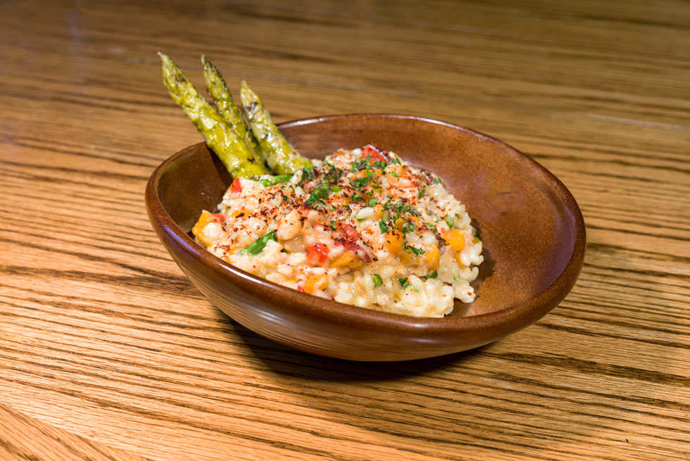 Roasted Butternut Squash Risotto at The Yellowstone Mine Restaurant in Gardiner, MT