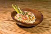 Roasted Butternut Squash Risotto at The Yellowstone Mine Restaurant in Gardiner, MT