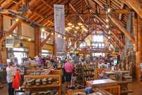 Inside of Old Faithful Store at Yellowstone National Park