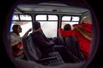 Our snowcoaches feature plenty of seating for any size party. Bring the whole family!