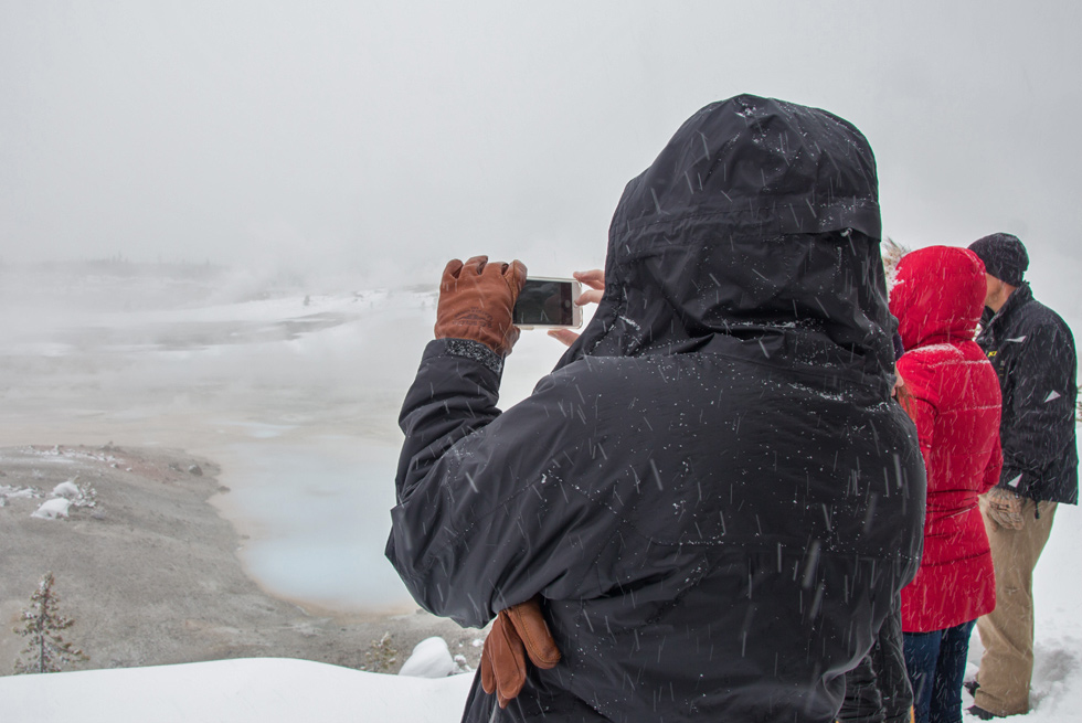 For truly unique photo opportunities, look no further than a winter Yellowstone tour.
