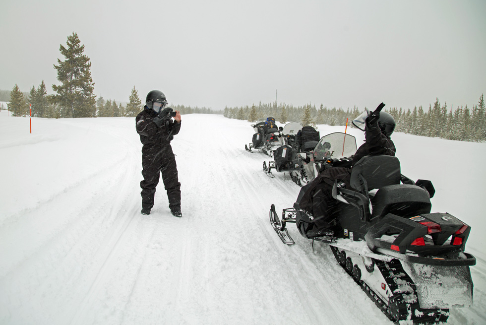 Show your Facebook friends something truly unique when you book a winter trip with Yellowstone Vacation Tours.