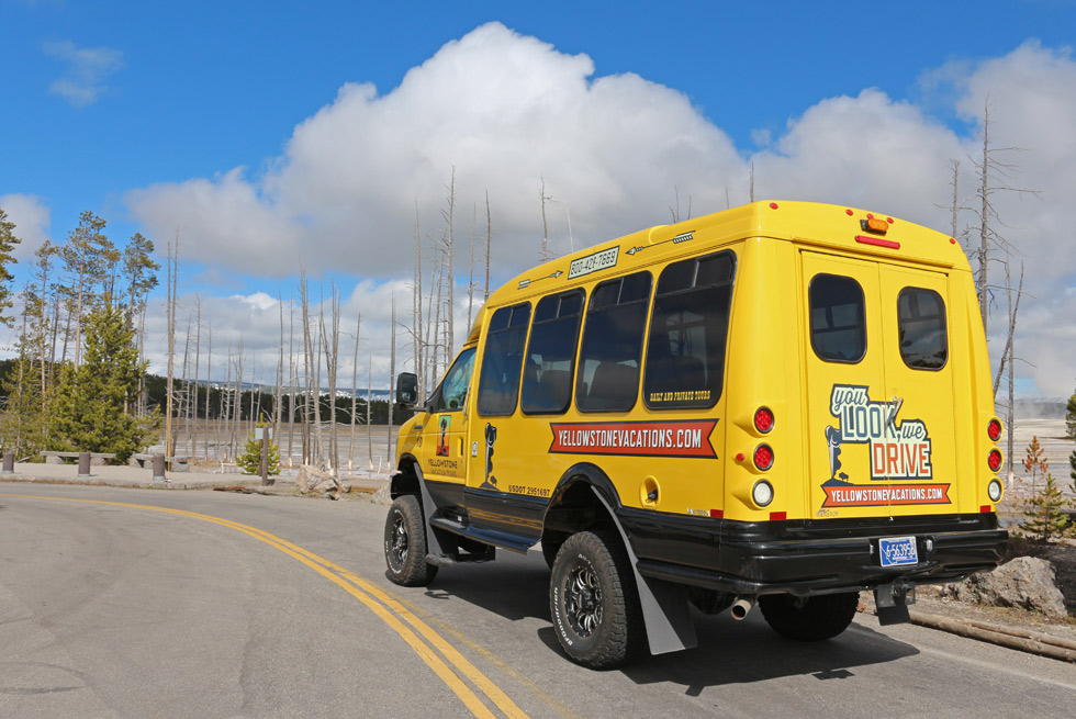 Yellowstone Vacation Tours stopping at Midway Geyser Basin