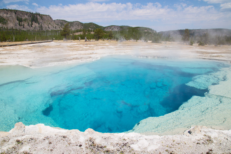 Sapphire Springs as seen on one of our Summer Bus Tours