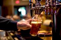 Beer Pour at West Yellowstone Branch Restaurant