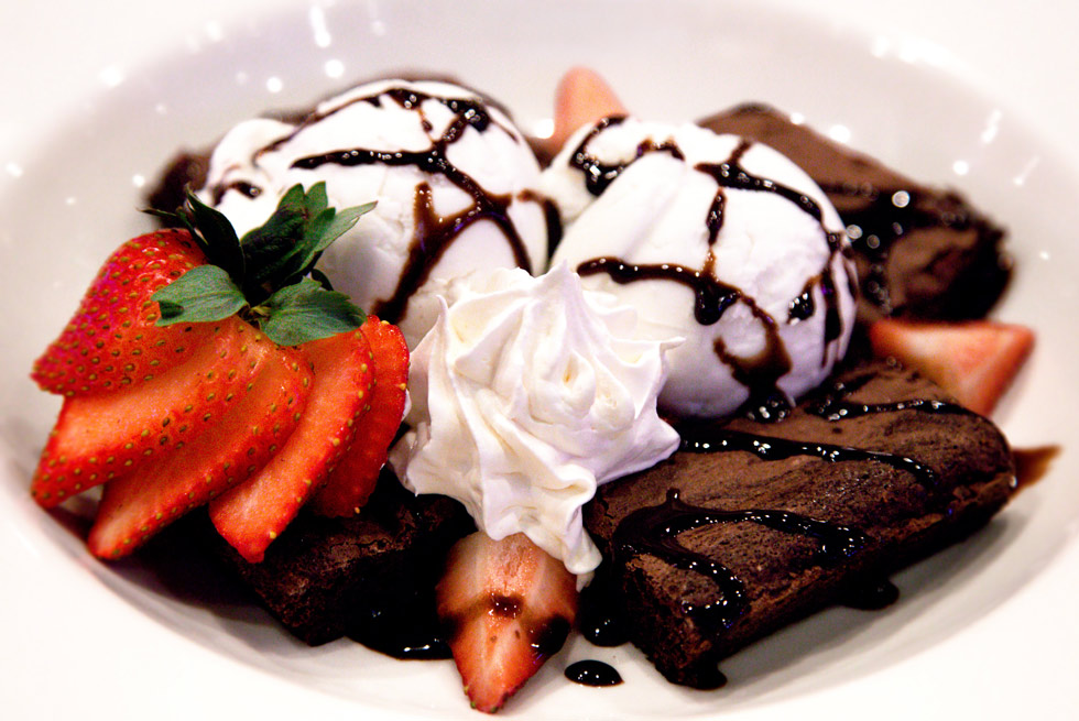 Don't miss dessert! A number of delicious desserts are available at The Branch Restaurant.