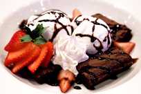 Don't miss dessert! A number of delicious desserts are available at The Branch Restaurant.