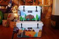 Yeti coolers at Yellowstone General Stores
